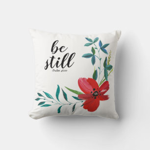 Christian Faith Inspirational Words Cushion