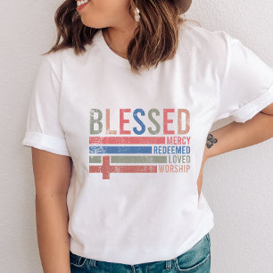 Christian Faith Inspired Woman's T-Shirt Tri-Blend Shirt