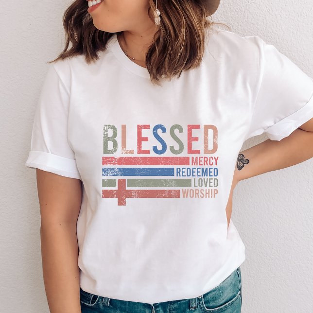 Christian Faith Inspired Woman's T-Shirt Tri-Blend Shirt (Creator Uploaded)