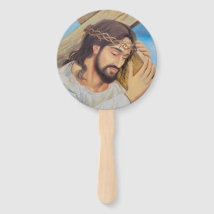 Christian Faith Jesus Christ Hand Fan