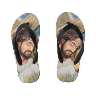 Christian Faith Jesus Christ Kid's Jandals