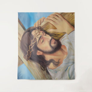 Christian Faith Jesus Christ Tapestry