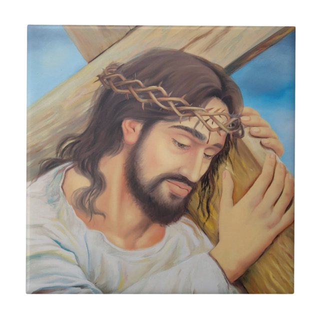 Christian Faith Jesus Christ Tile (Front)