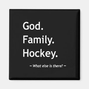 Christian Faith Jesus Christianity God Family Hock Magnet