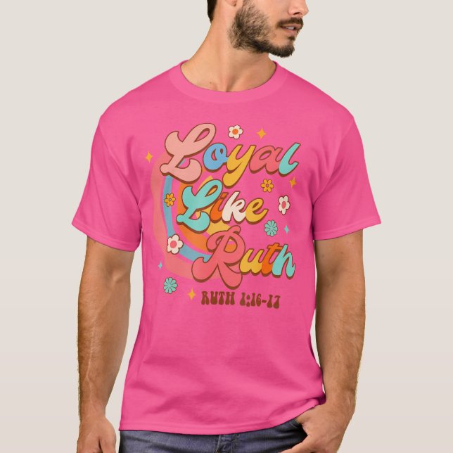 Christian Faith Jesus God Religious Bible Loyal Li T-Shirt (Front)