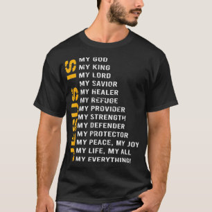 Christian Faith Religion Jesus Lover Gift Jesus  T-Shirt