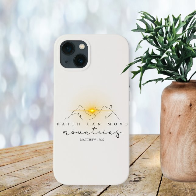 Christian Faith Sunrise Behind Mountains Case-Mate iPhone Case (Creator Uploaded)