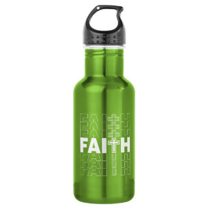 Christian Faith Water Bottle