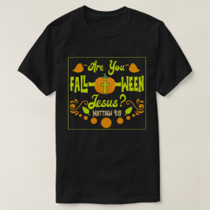 Christian Fall Halloween Art Men Women Foll-o-ween T-Shirt