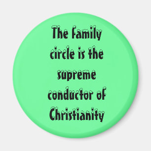 Christian Family Magnet