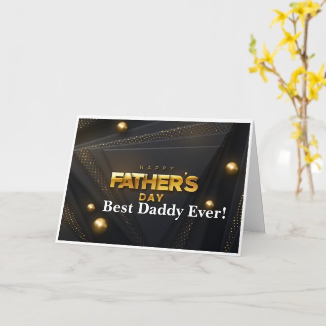 Christian Father’s Day Card – A Legacy of Faith (Yellow Flower)