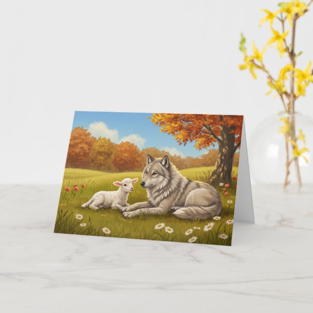 Christian Feast of Tabernacles Card for Kids (Yellow Flower)