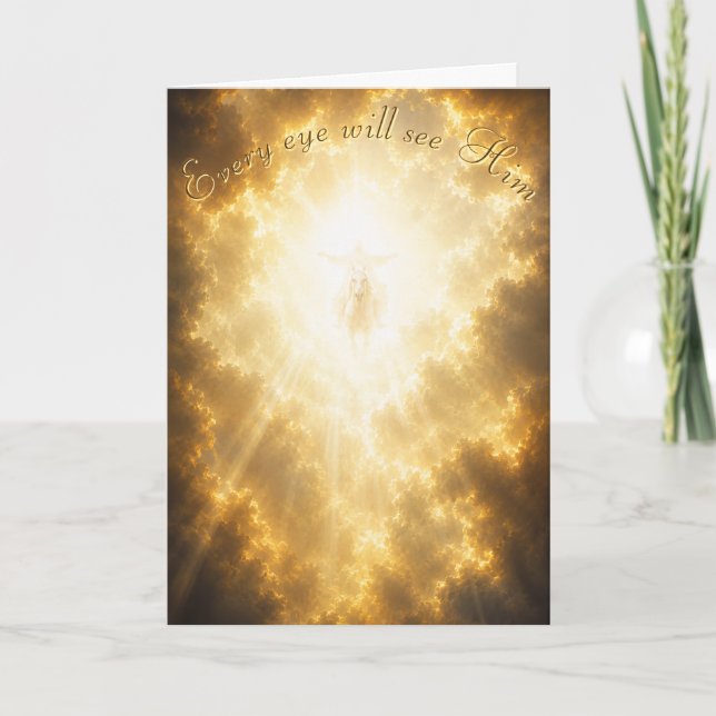 Christian Feast of Trumpets Card (Front)