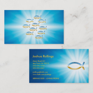 Christian Fish Business Card
