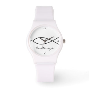 Christian Fish Symbol Ichthys Thunder_Cove Watch