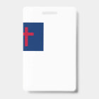 Christian flag Badge