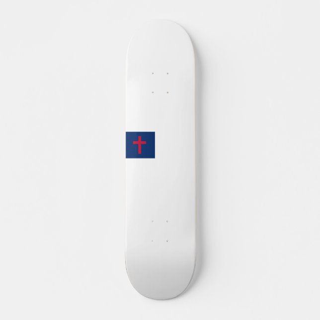 Christian flag Skateboard (Front)