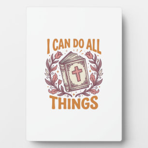 Christian Floral Faith Quote Vintage Shirt Design_ Plaque