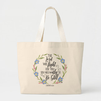  Christian Floral – “The Lord Will Fight Tote