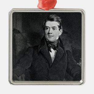 Christian Friedrich, Baron Stockmar Metal Tree Decoration