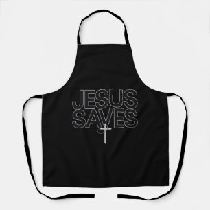 Christian Gift Jesus Faith Bible Verse Apron