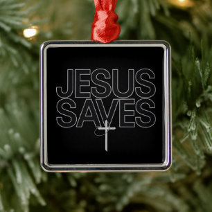 Christian Gift Jesus Faith Bible Verse Metal Tree Decoration