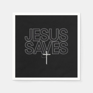 Christian Gift Jesus Faith Bible Verse Napkin