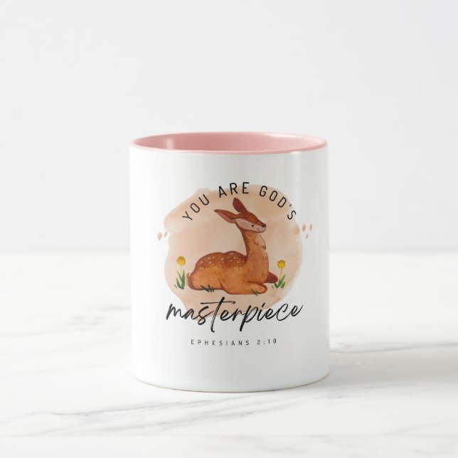 Christian Gift Mug | You Are God's Masterpiece |  (Center)