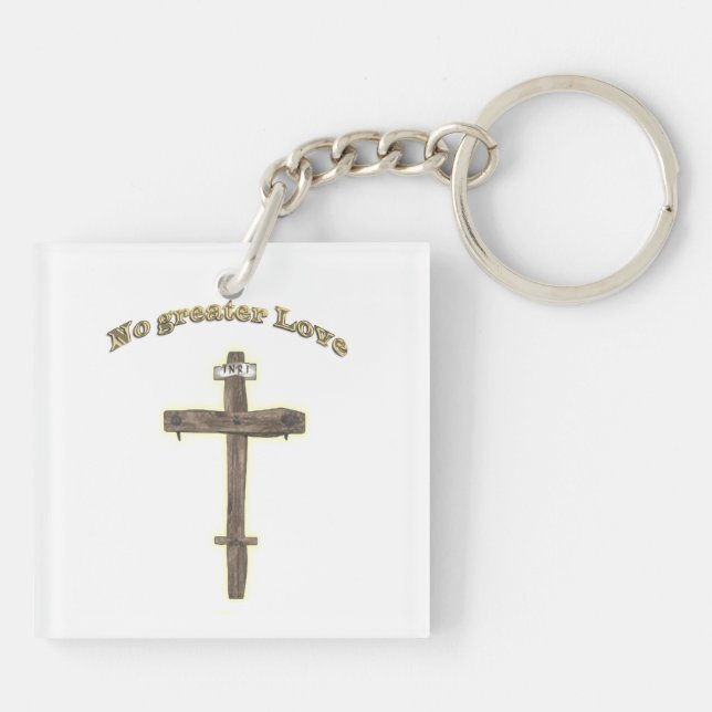 Christian gifts key ring (Back)
