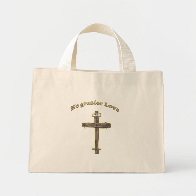 Christian gifts mini tote bag (Front)