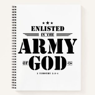 Christian gifts religious bible verse scriptures G Notebook