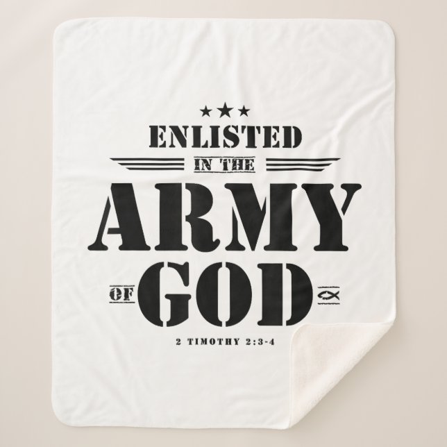 Christian gifts religious bible verse scriptures G Sherpa Blanket (Front)