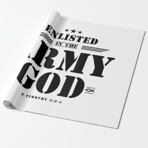 Christian gifts religious bible verse scriptures G Wrapping Paper