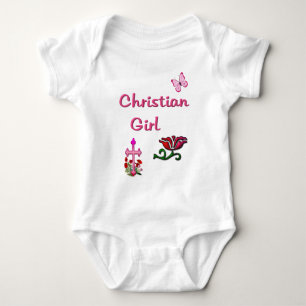 Christian Girl  Baby Bodysuit