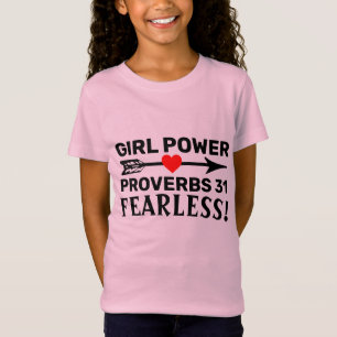 CHRISTIAN GIRL POWER GIRLS T-Shirts