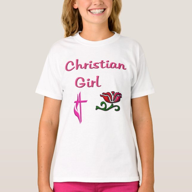 Christian Girl t-shirts (Front)