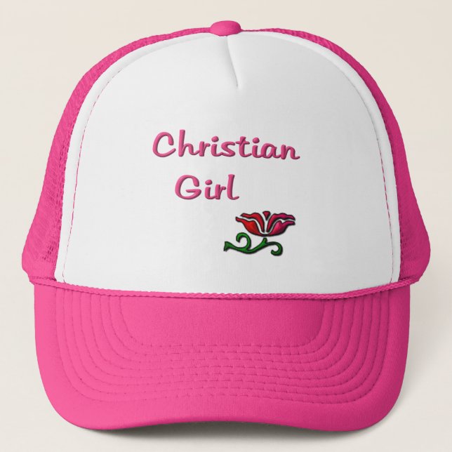 Christian Girl Trucker Hat (Front)