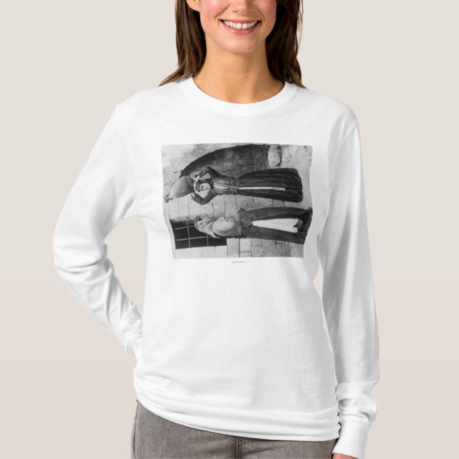 Christian Girls with Water Jug in Nazareth T-Shirt (Front)