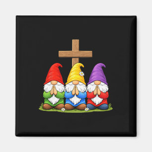 Christian Gnome Cute Easter Sunday Gnome Mum Mama Magnet