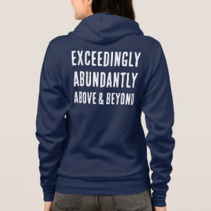 Christian GOD IS ABLE Exceedingly Abundantly Hoodie