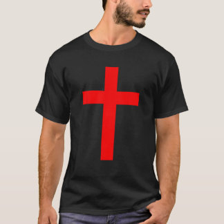 Christian God Jesus Cross Red T-Shirt