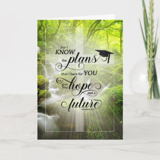 Christian Graduation Congratulations Forest Creek Card