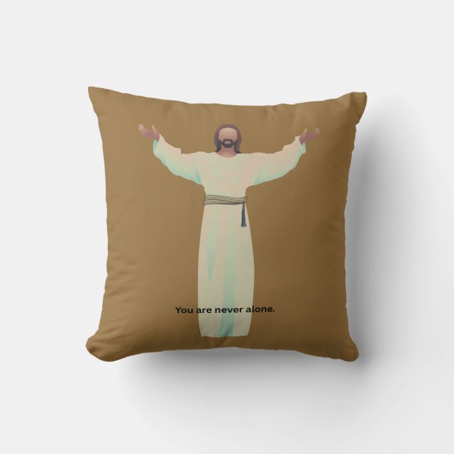 Christian Graduation Gift, Religious Pillow (Front)