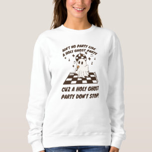 Christian Halloween cute Holy ghost sweatshirt
