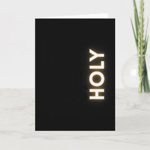 Christian Halloween Fall Holy Spirit Design Card
