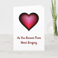 Christian Heart Surgery Get Well Card