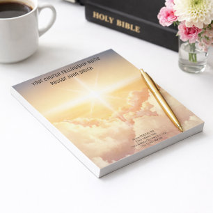 Christian Heavenly Cloud Church Business Notepad