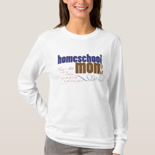 Christian homeschool hoodie - Homeschool Mum T-Shirt