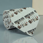 Christian Hooked on Jesus Custom Necktie<br><div class="desc">This custom necktie allows you to proudly display your Christian faith with others. Perfect for various occasions, this necktie makes a thoughtful gift or a personal statement.</div>