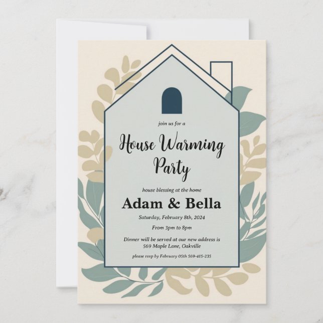 christian housewarming invitation (Front)